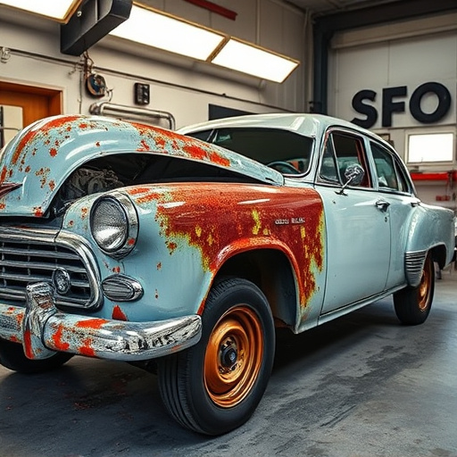 vehicle restoration process