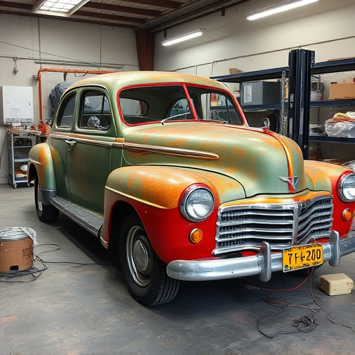 vehicle restoration process