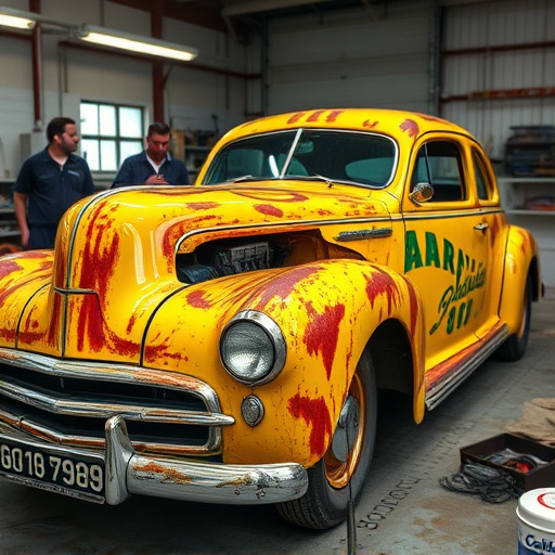 vehicle restoration process