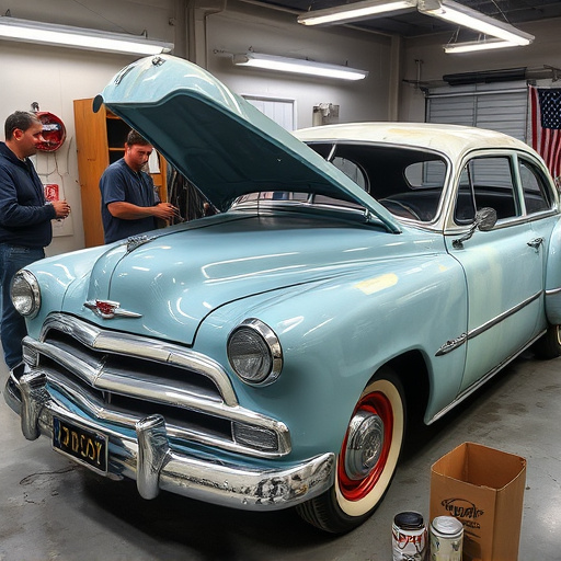 vehicle restoration process
