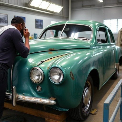 vehicle restoration process