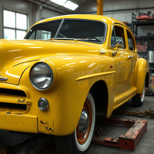 vehicle restoration process