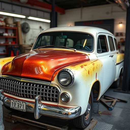 vehicle restoration process