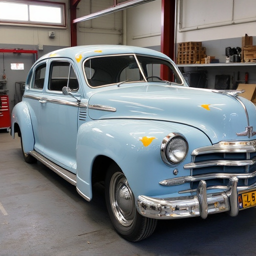 vehicle restoration process