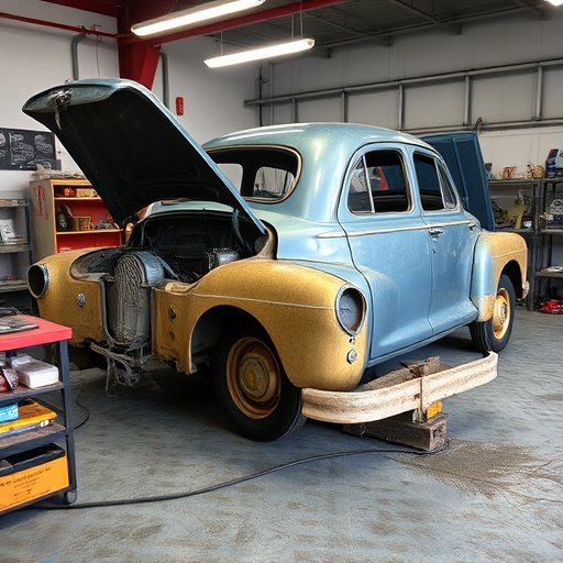 vehicle restoration process