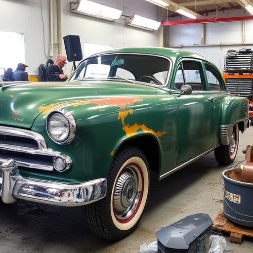 vehicle restoration process