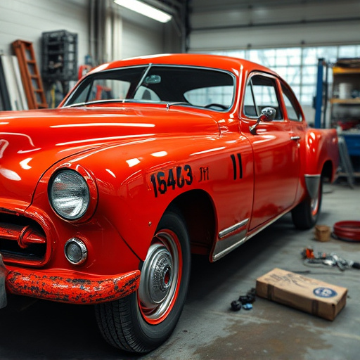 vehicle restoration process