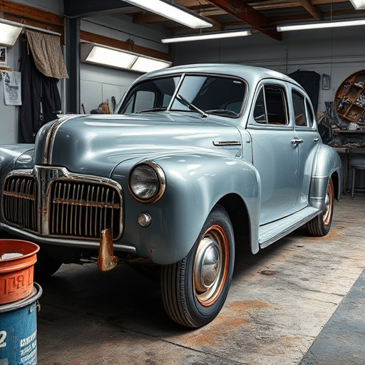 vehicle restoration process