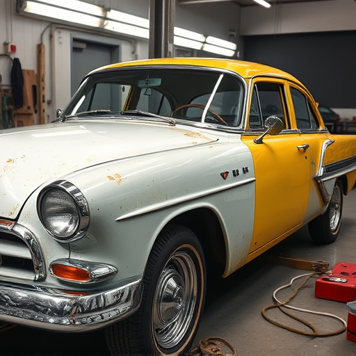 vehicle restoration process
