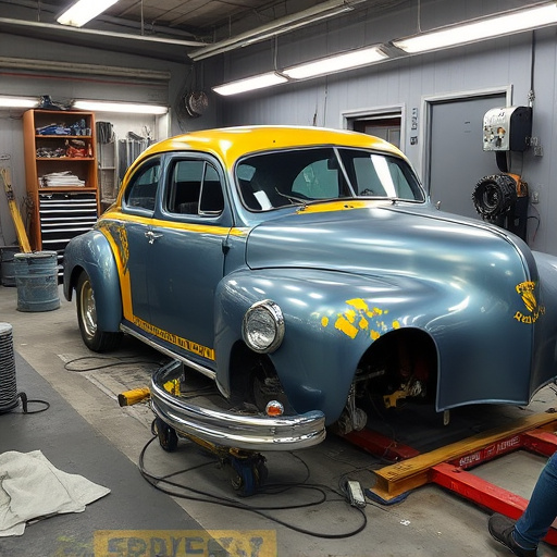 vehicle restoration process