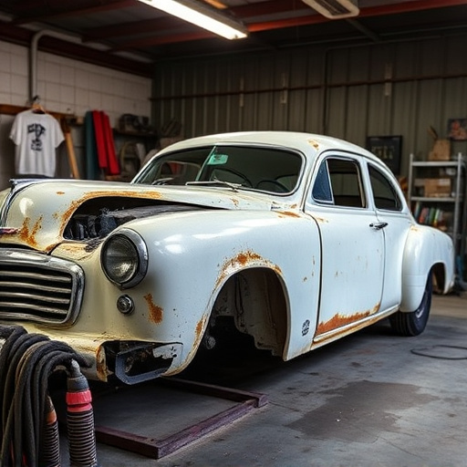 vehicle restoration process