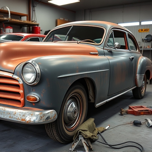 vehicle restoration process