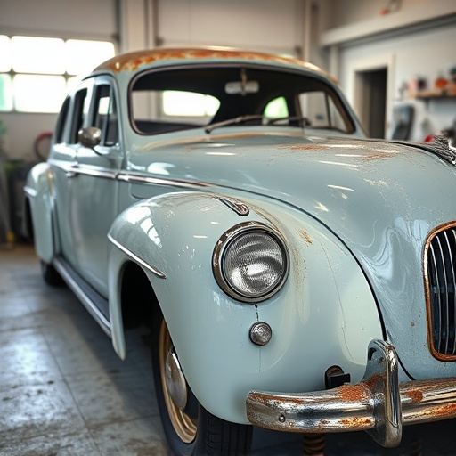 vehicle restoration process