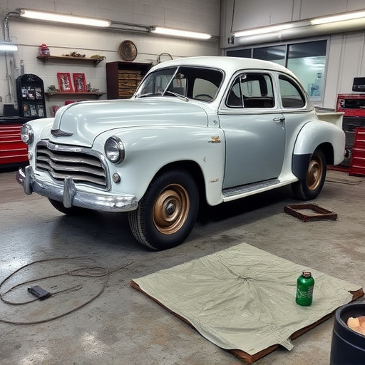 vehicle restoration process
