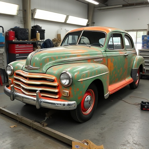 vehicle restoration process