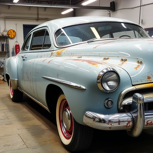 vehicle restoration process