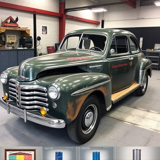 vehicle restoration process