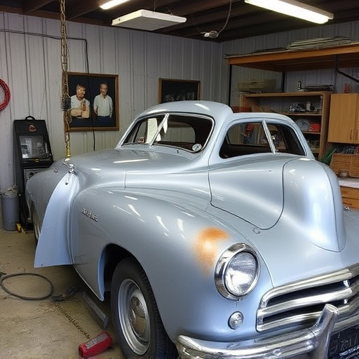 vehicle restoration process