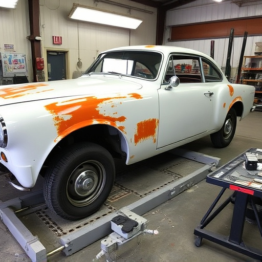 vehicle restoration process