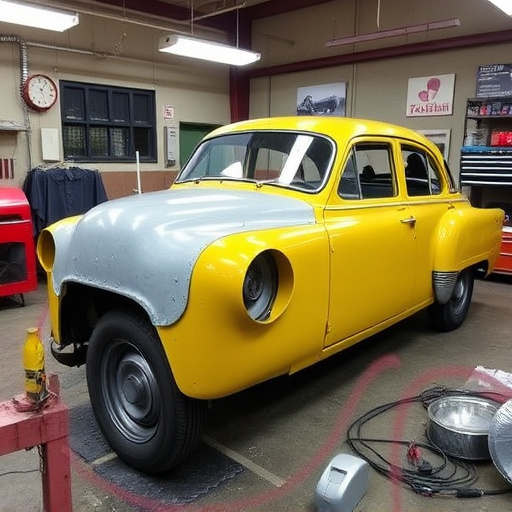 vehicle restoration process