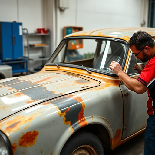 vehicle restoration process