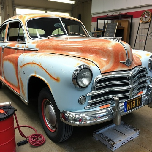 vehicle restoration process