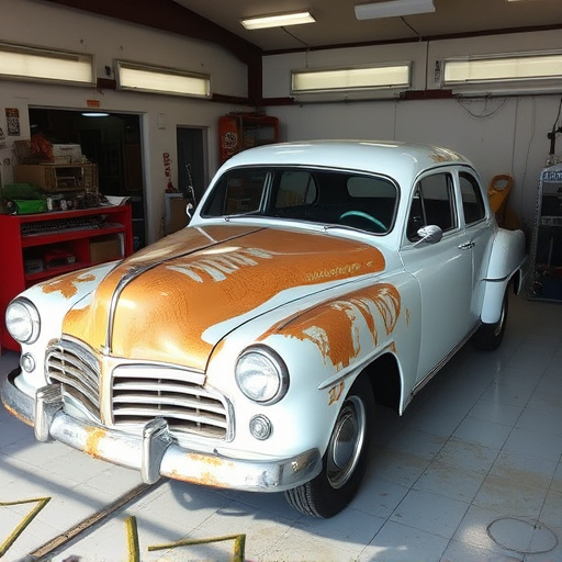vehicle restoration process