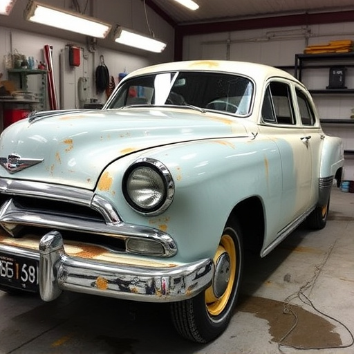 vehicle restoration process