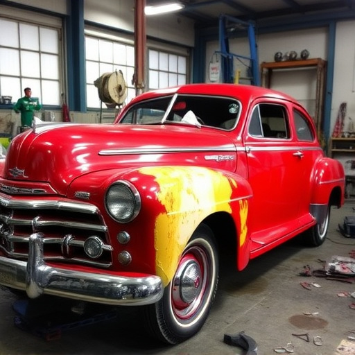 vehicle restoration process