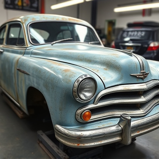 vehicle restoration process