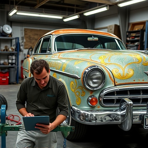 vehicle restoration process