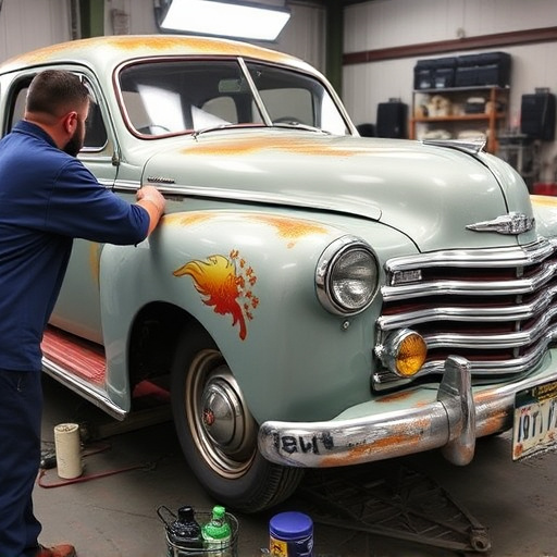 vehicle restoration process