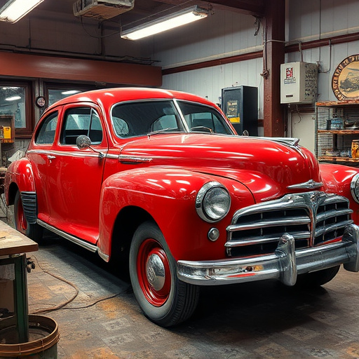 vehicle restoration process