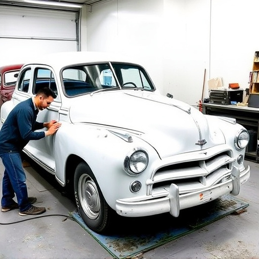 vehicle restoration process