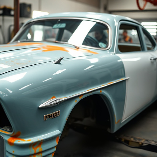 vehicle restoration process