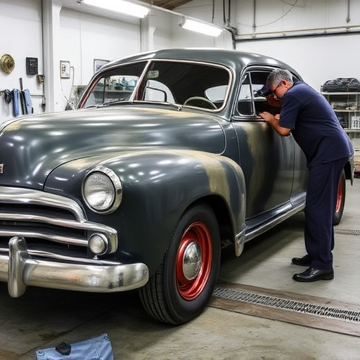 vehicle restoration process