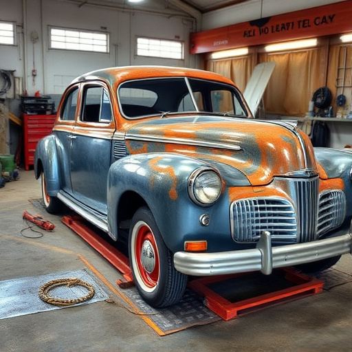 vehicle restoration process