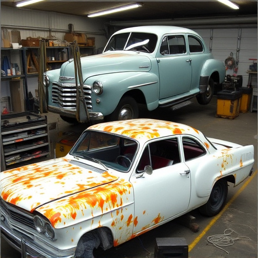 vehicle restoration process