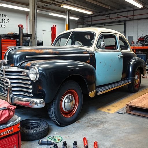 vehicle restoration process