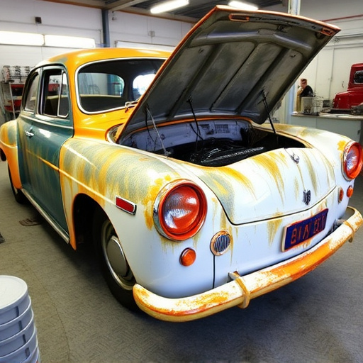 vehicle restoration process