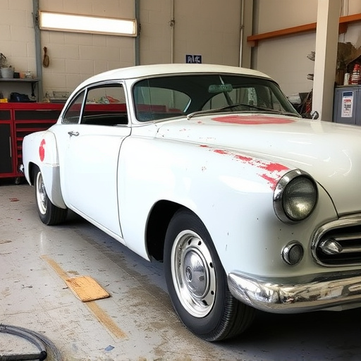 vehicle restoration process