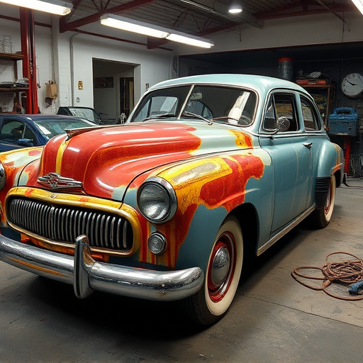 vehicle restoration process