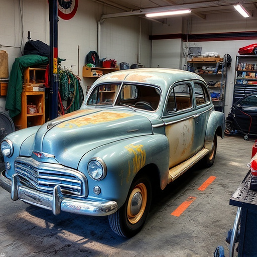 vehicle restoration process