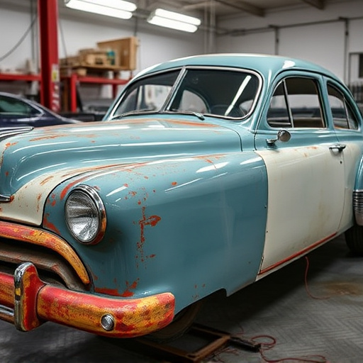 vehicle restoration process