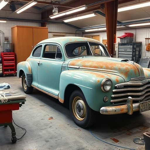 vehicle restoration process
