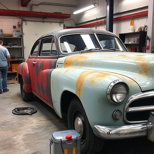 vehicle restoration process