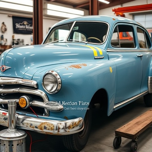 vehicle restoration process