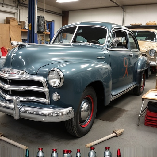 vehicle restoration process