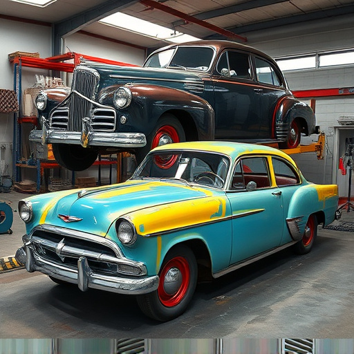 vehicle restoration process