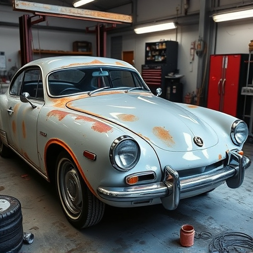 vehicle restoration process
